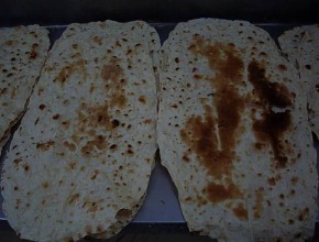 Arménie - chléb lavaš
